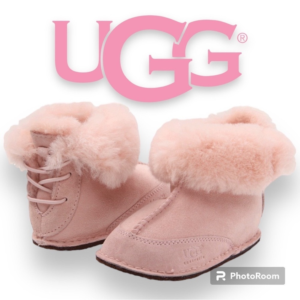 Ugg Pink Fur Boots S